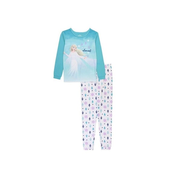 Disney Princess Toddler Girls Frozen Pajama Set, 2 Pieces Multi Sz 2T - Picture 1 of 6